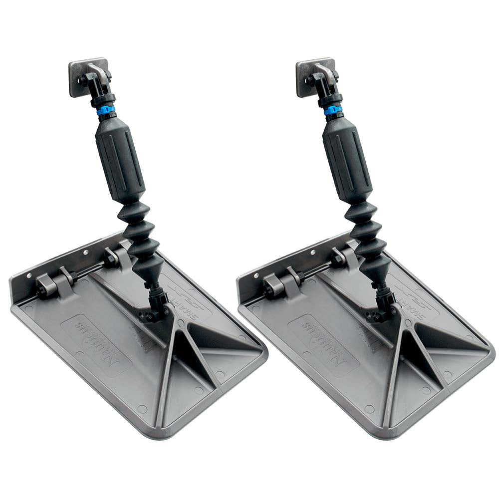 Smart Tabs SX Trim Tabs by Lectrotab 95 x 10 f1822 Boats w80lb Actuators 150240HP Gunmetal Grey SXG951080